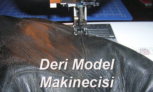 DERİ MODEL MAKİNECİ 2024 Deri model makinecisi