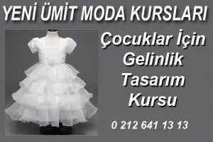 Çocuklar için gelinlik