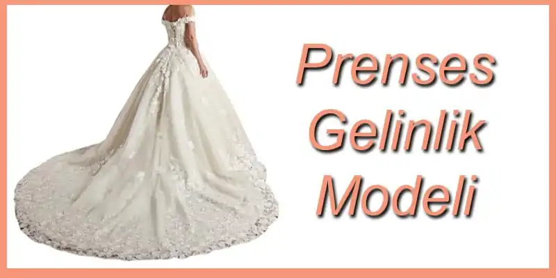 Prenses Model Gelinlik